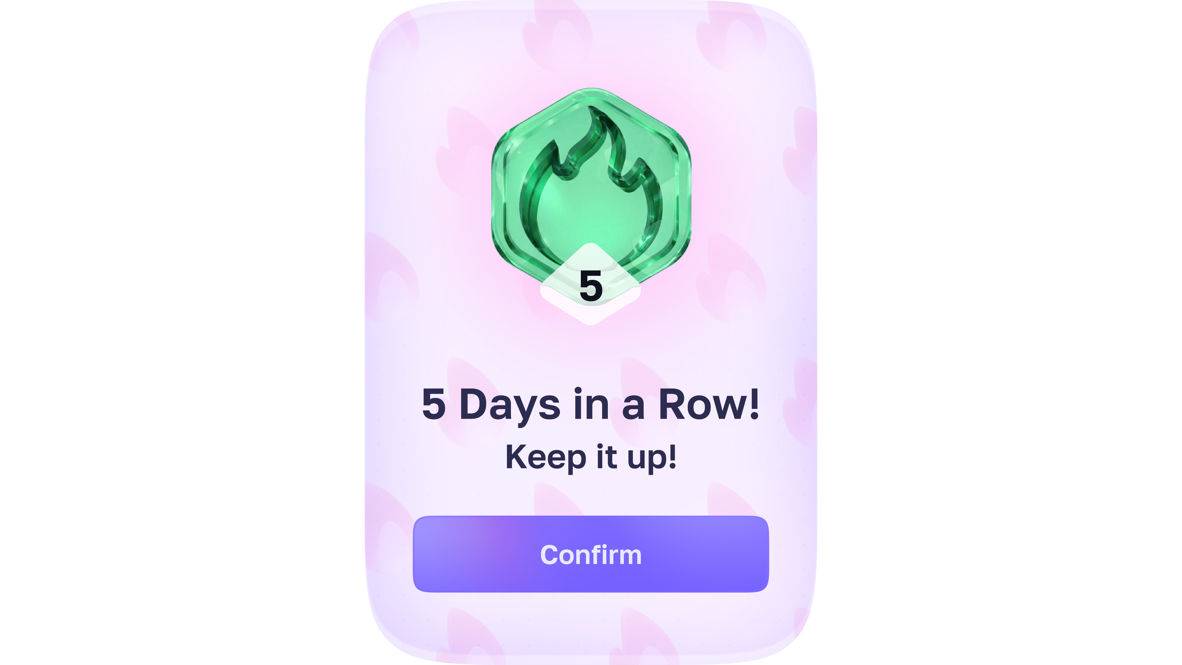 Reading training exercise interface